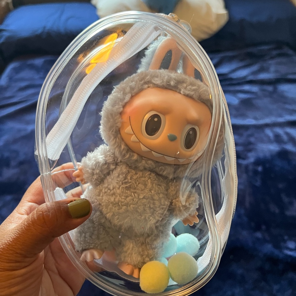 Clear Bag for Labubu